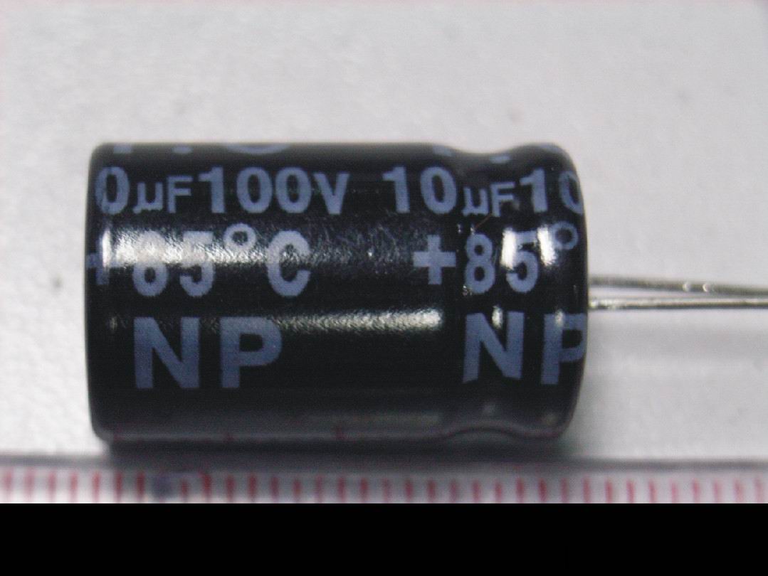 立式无极性电解电容 NP BP电解电容器 双极性电解电容器