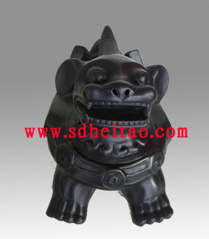 供应-貔貅-黑陶工艺品-龙山黑陶-商务礼品