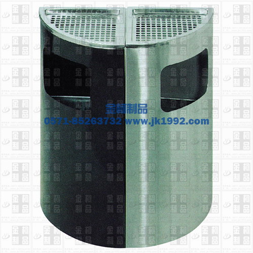 供应ZD-058、扇形座地烟灰盅、果皮箱、杭州垃圾箱