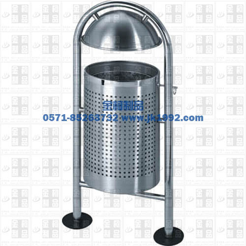 供应HW-015b、户外垃圾桶（砂纹钢）、垃圾筒