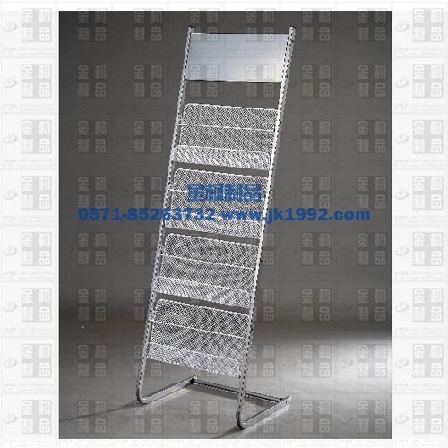 供应ZL-054cs、银色资料架、展示架、宣传册架