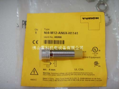 TURCK接近开关 NI4-M12-AP6X-H1141 